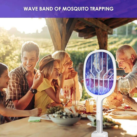 Electric Mosquito Killer Racket – USB Rechargeable Bug Zapper Bat