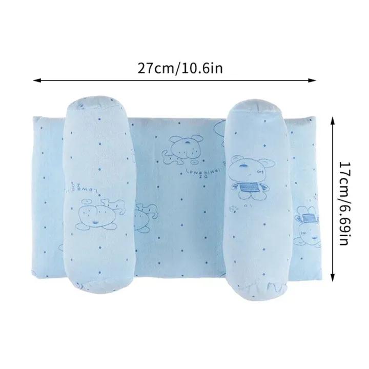 Baby Anti-Roll Sleep Support Pillow for Newborns – Soft Cotton Infant Positioner Cushion