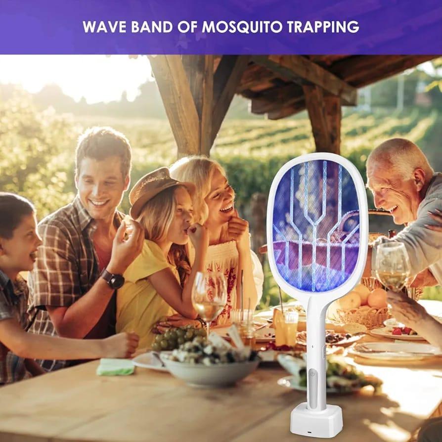 Electric Mosquito Killer Racket – USB Rechargeable Bug Zapper Bat