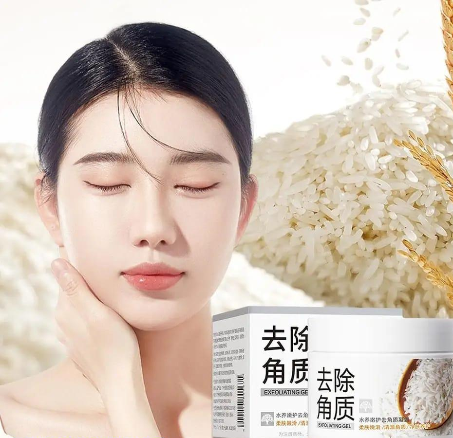 Rice Extract Exfoliating Gel – Gentle Dead Skin Remover for Soft & Smooth Skin