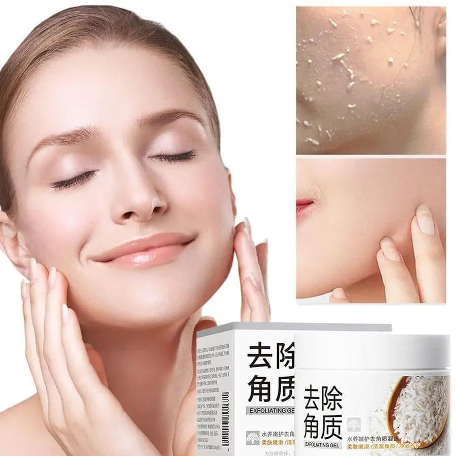 Rice Extract Exfoliating Gel – Gentle Dead Skin Remover for Soft & Smooth Skin