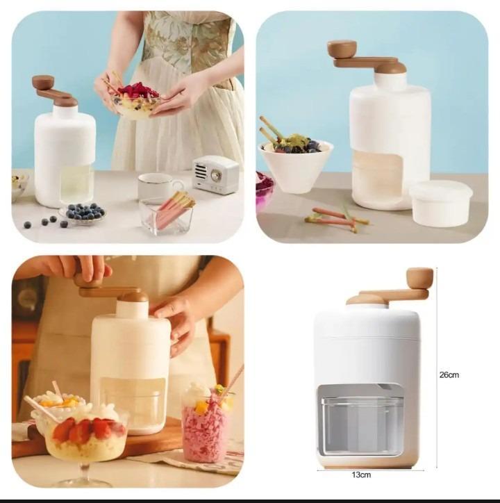 Portable Manual Ice Cream Maker Cup – Easy Clean Dessert Machine with Handle