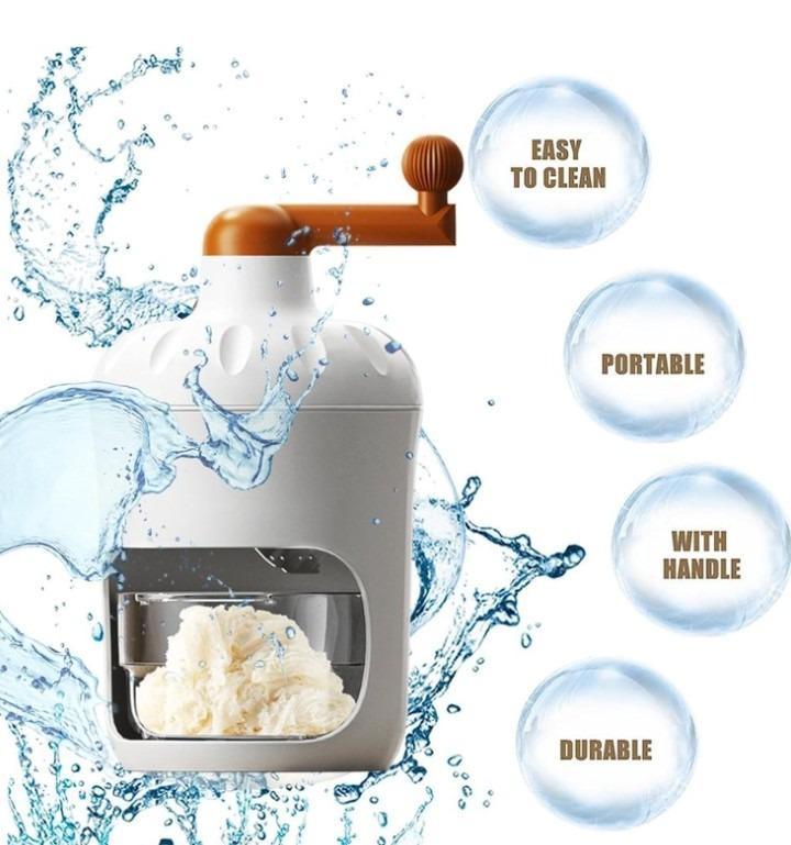 Portable Manual Ice Cream Maker Cup – Easy Clean Dessert Machine with Handle