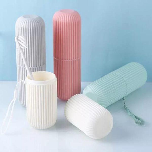 Portable Travel Toothbrush Case Set – Hygienic Toothbrush Holder for Home & Travel