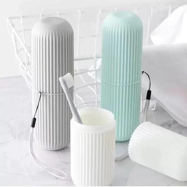 Portable Travel Toothbrush Case Set – Hygienic Toothbrush Holder for Home & Travel