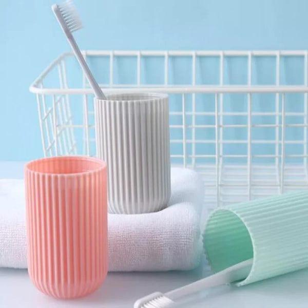 Portable Travel Toothbrush Case Set – Hygienic Toothbrush Holder for Home & Travel