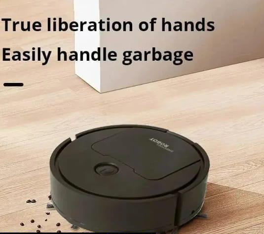 Smart Automatic Robot Vacuum Cleaner – USB Rechargeable Floor Sweeper