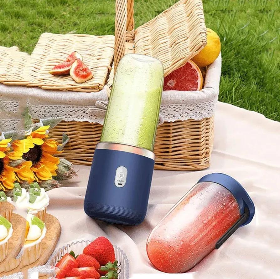 Portable USB Rechargeable Personal Blender Bottle – Smoothie & Juice Maker