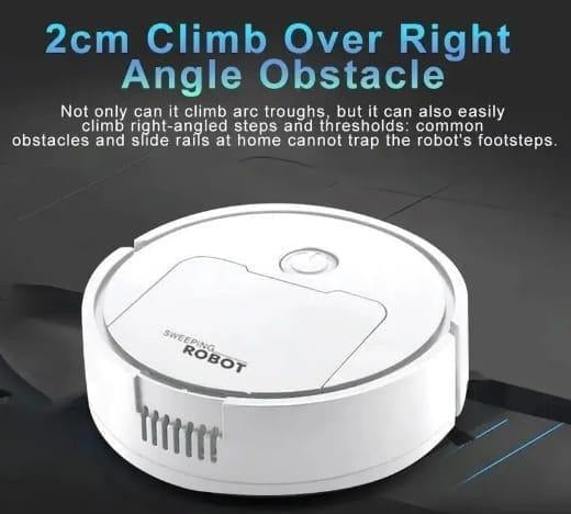 Smart Automatic Robot Vacuum Cleaner – USB Rechargeable Floor Sweeper
